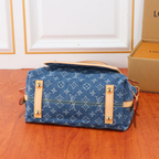 LV Carryall Denim Bag