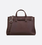 Medium Dior Normandie Tote Bag Brown Dior Icons Calfskin