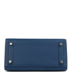 Hermès Birkin Sellier 25 Deep Bleu Madame Palladium Hardware