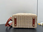 LOUIS VUITTON LV 25S CAPUCINES BB BAG 27 PINIC IN TAN CALFSKIN GOLD HARDWARE