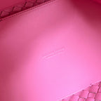 BOTTEGA VENETA LARGE ANDIAMO 45CM PINK LAMBSKIN