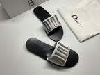 DIOR CD SLIDE REVOLUTION BLACK MIX GREY SHW