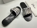 DIOR CD SLIDE REVOLUTION BLACK MIX GREY SHW