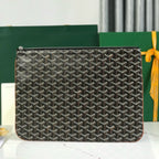 SENAT POCHETTE IN NAVY BLUE GOYARDINE CANVAS
