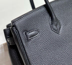 HERMES BIRKIN 30CM IN BLACK TOGO LEATHER GOLD HARDWARE
