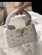 LOUIS VUITTON LV CAPUCINES 21 IN MULTICOLOR CALFSKIN GOLD HARDWARE TP2