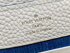 LOUIS VUITTON LV CAPUCINES BAG 21 PINIC IN COLORFUL DENIM GOLD HARDWARE