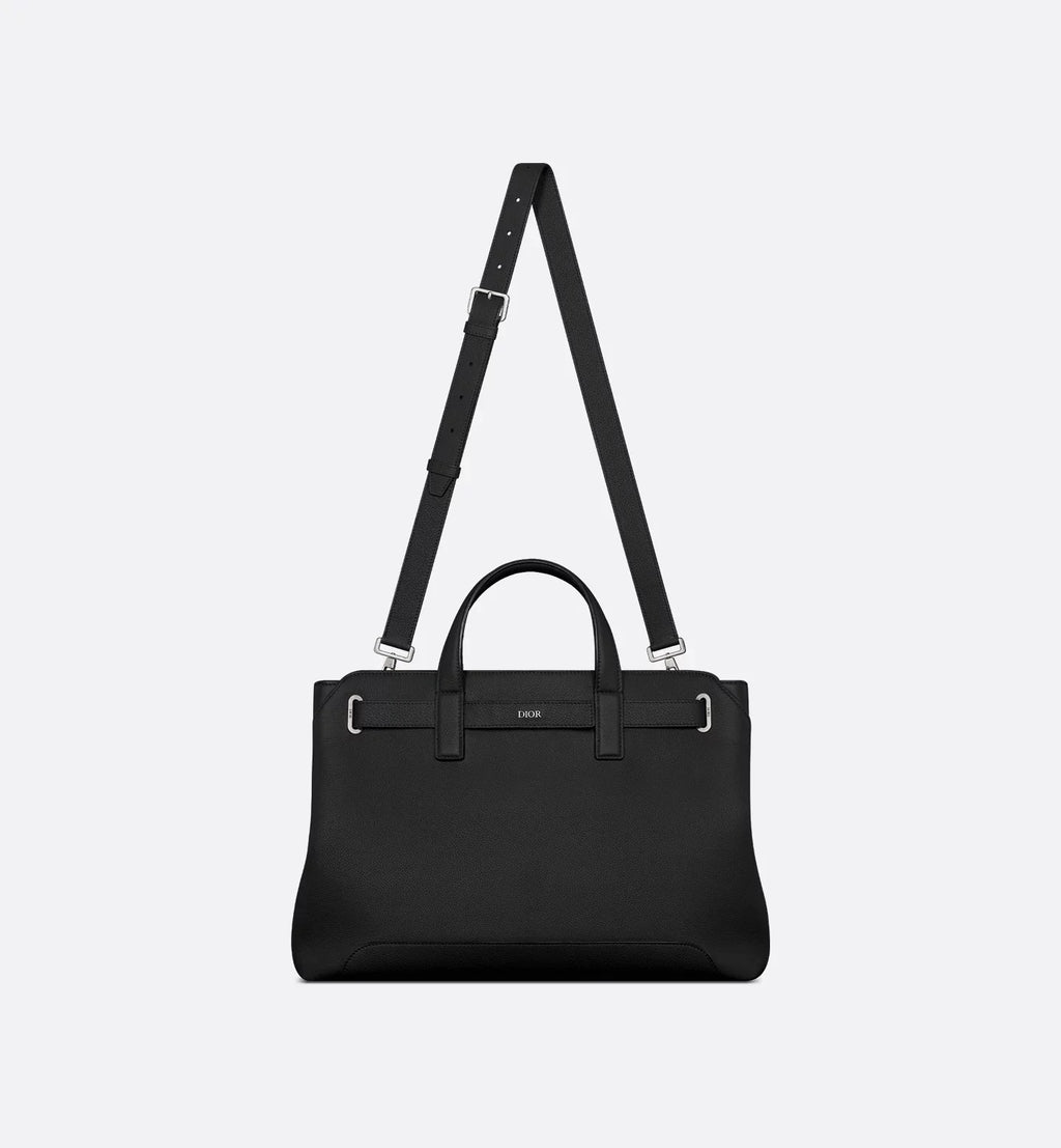 Medium Dior Normandie Tote Bag Brown Dior Icons Calfskin