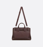 Medium Dior Normandie Tote Bag Brown Dior Icons Calfskin