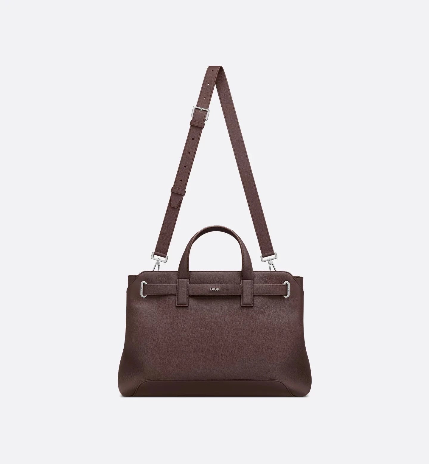 Medium Dior Normandie Tote Bag Brown Dior Icons Calfskin