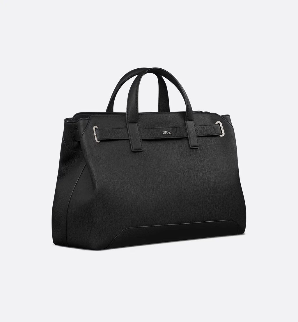 Medium Dior Normandie Tote Bag Brown Dior Icons Calfskin
