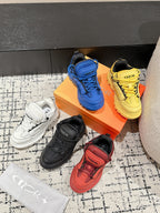 DIOR SNEAKER IN COBALT BLUE CALFSKIN AND BREATHABLE MESH 175311