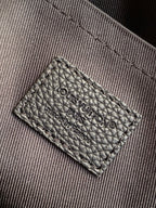 LOUIS VUITTON LV 25S NIL MESSENGER BAG 25 IN DAMOFLAGE BLACK CALFSKIN