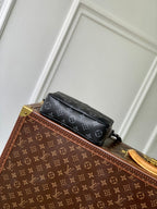 LOUIS VUITTON TROCADERO BAG 20 IN BLACK MONOGRAM ECLIPSE CANVAS