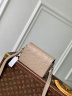 LOUIS VUITTON STEAMER WEARABLE WALLET 18 IN LIGHT BROWN MONOGRAM TAURILLON CALFSKIN