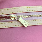 LOUIS VUITTON KEEPALL BANDOULIÈRE CHERRY BLOSSOM 45 IN SAKURA BROWN MONOGRAM COATED CANVAS