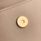 LOUIS VUITTON WALLET ON CHAIN BLOOM 20 IN BEIGE CALFSKIN