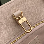 LOUIS VUITTON ONTHEGO MM 35 IN  BLUSH PINK MONOGRAM CALFSKIN
