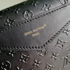 LOUIS VUITTON MONTSOURIS BACKPACK 27 IN BLACK MONOGRAM BOLD COATED CALFSKIN