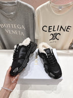 DIOR CHRONO SNEAKER 25S IN BLACK SUEDE AND MESH FABRIC STYLE 6