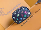 LOUIS VUITTON NICE NANO 14 IN COLORFUL MONOGRAM CANVAS SILVER ZIPPER