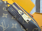 LOUIS VUITTON LV 25S NOÉ CARGO 24 IN BROWN MONOGRAM CANVAS GOLD HARDWARE