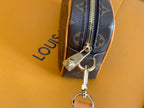 LOUIS VUITTON TROCADERO BAG 20 IN BROWN MIX ORANGE MONOGRAM ECLIPSE CANVAS