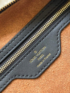 LOUIS VUITTON SPEEDY SOFT 30 IN BLACK MONOGRAM EMPREINTE LEATHER