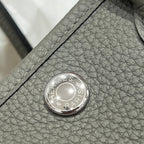 HERMES GARDEN PARTY 23CM IN GREY CALFSKIN