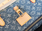 LOUIS VUITTON ONTHEGO 35 IN BLUE MONOGRAM DENIM