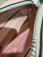 GUCCI MINI 18 MARMONT MATELASSÉ SHOULDER BAG LIGHT PINK CALFSKIN