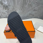 HERMES CHYPRE SANDAL CARAMEL CALFSKIN UNIQUE