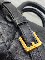 DIOR GROOVE MINI 17 BAG IN BLACK LAMBSKIN