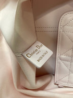DIOR ALWAYS MEDIUM 28 BAG IN LIGHT PINK MACROCANNAGE CALFSKIN
