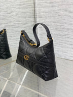 DIOR MISS CARO CIGALE MINI 18 BAG BLACK MACROCANNAGE LAMBSKIN
