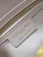 DIOR GROOVE 20 BAG IN LIGHT PINK LAMBSKIN