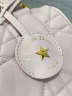 DIOR GROOVE 20 BAG IN LIGHT PINK LAMBSKIN