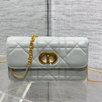 DIOR MONTAIGNE AVENUE MINI 19 BAG IN PISTACHIO GREEN CALFSKIN WITH GOLD HARDWARE
