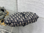 DIOR WALK IN PURSE 36 BAG BLUE OBLIQUE JACQUARD