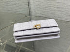 DIOR 25S  TALK PHONE POUCH 21 IN PALE LILAC CALFSKIN GOLD HARDWRE
