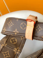 LOUIS VUITTON LV HOBO BAG 34 IN BROWN MONOGRAM CANVAS