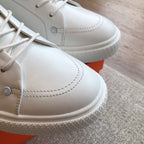 HERMES IRWIN SNEAKER WHITE CALFSKIN