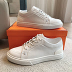 HERMES IRWIN SNEAKER WHITE CALFSKIN