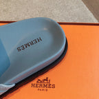HERMES EMPIRE SANDAL SKY SUEDE
