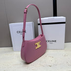 CELINE MINI 22 TILLY BAG IN CREPE PINK SHINNY CALFSKIN