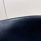 CELINE MEDIUM 28 LOUISE BAG IN BLACK SMOOTH CALFSKIN