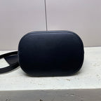 CELINE MEDIUM 28 LOUISE BAG IN BLACK SMOOTH CALFSKIN
