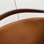 CELINE MEDIUM 28 LOUISE BAG IN BRONZE BROWN SMOOTH CALFSKIN