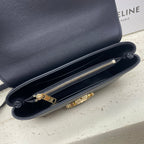 CELINE NINO TEEN 20 BAG IN BLACK SOLF CALFSKIN