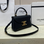 CELINE NINO TEEN 20 BAG IN BLACK SOLF CALFSKIN